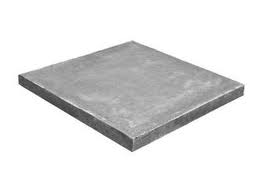 concrete paving slab 600 x 600 x 50mm on whit